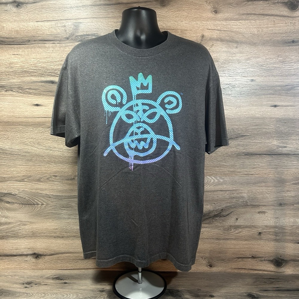 Vintage Y2K Mishka MNWKA NYC Streetwear Graphic‎ Shirt Size XL